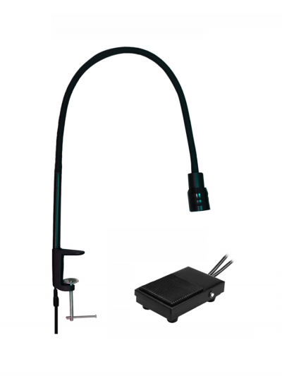 LED-лампа для наращивания ресниц на струбцине LashRay, 10 ВТ-1