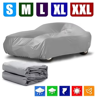 Универсальный автомобильный чехол CarCover XL: 4.9 - 1.8 - 1.5 м-5