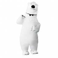 Надувной карнавальный костюм Белый медведь FZ1593